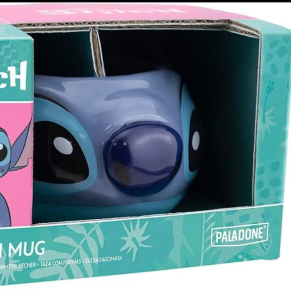 Disney Stitch Ceramic Coffee Mug Lilo and Stitch NEW - Picture 1 of 3